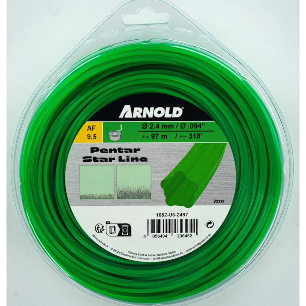 ARNOLD Trimmerfaden Pentar Star Line 2,4 mm x  97 m