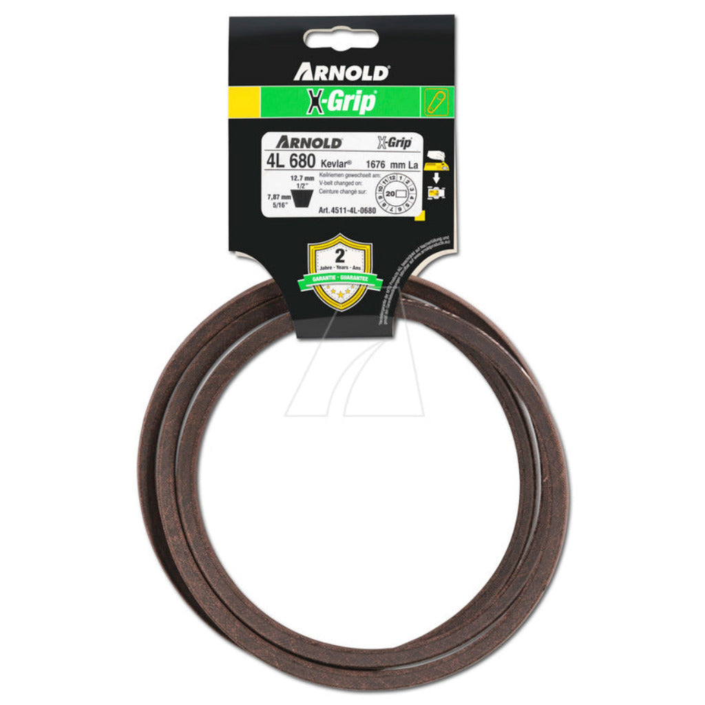 ARNOLD X-Grip Keilriemen 4L 680