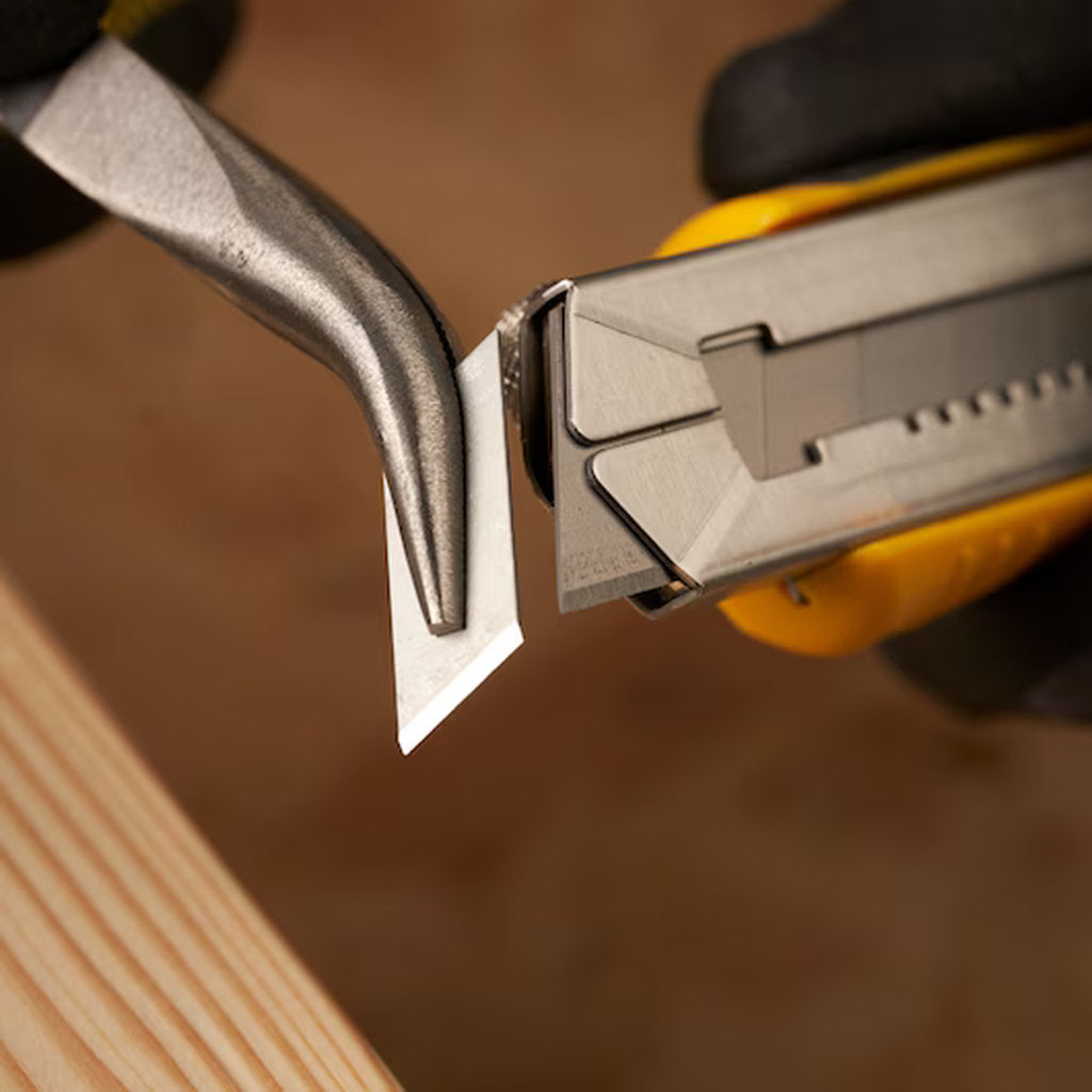 Stanley Abbrechklinge 25mm, Stanley Ersatzklingen, Cutterklingen 25mm, Stanley Messer Zubehör, Abbrechklingen Set, Stanley Utility Blades, Stanley 25 mm Cutter Blades, Werkzeugklingen Set, Stanley FatMax Blades, Profi Abbrechklinge
