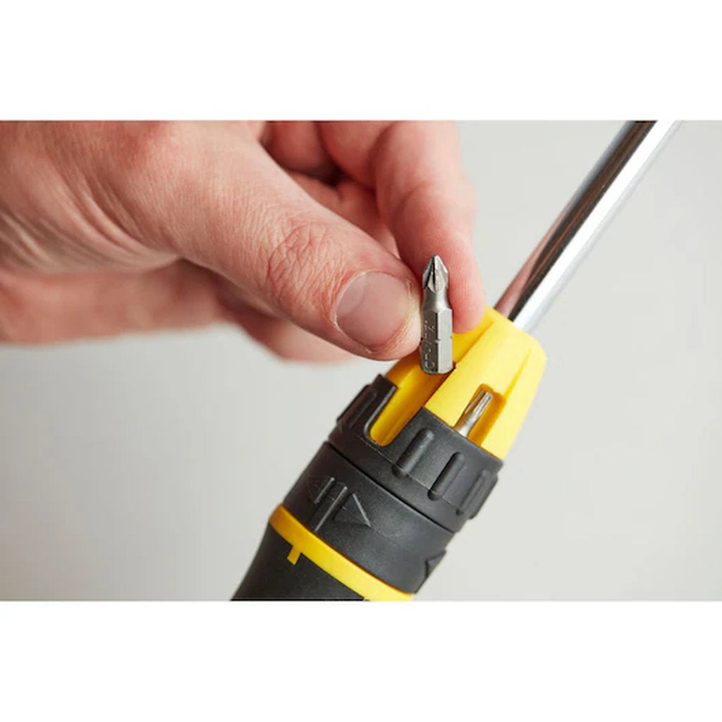 Multi-Bit Ratschenschraubendreher Set, 11-teiliges Schraubendreher Set, Stanley Ratschenschrauber, Bit Schraubendreher Set, Präzisions Schraubendreher, Multi Bit Screwdriver Set, Stanley Werkzeug Set, Ratschen Schraubenzieher, Profi Schraubendreher Set, Handwerkzeug Set
