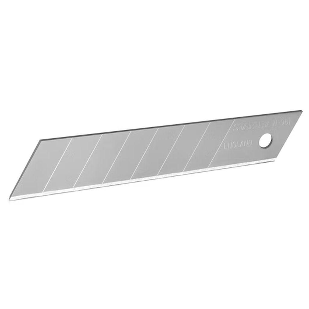 Stanley Abbrechklinge 18mm, Stanley Cutterklingen 100 Stück, Ersatzklingen 18mm, Stanley Messer Zubehör, Abbrechklingen Set groß, Stanley Utility Blades, Profi Abbrechklingen, Stanley FatMax Cutter Blades, Werkzeugklingen 18mm, Stanley Klingenpack 100 St.
