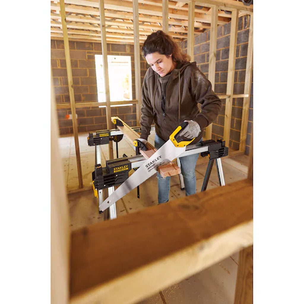 Stanley JetCut Handsäge, JetCut Universalsäge, Stanley Handsäge, Profi Holzsäge, JetCut Sägeblatt, Stanley Werkzeug Säge, Feinschnitt Handsäge, JetCut Carpentry Saw, Stanley Handwerkzeug, Präzisionssäge JetCut
