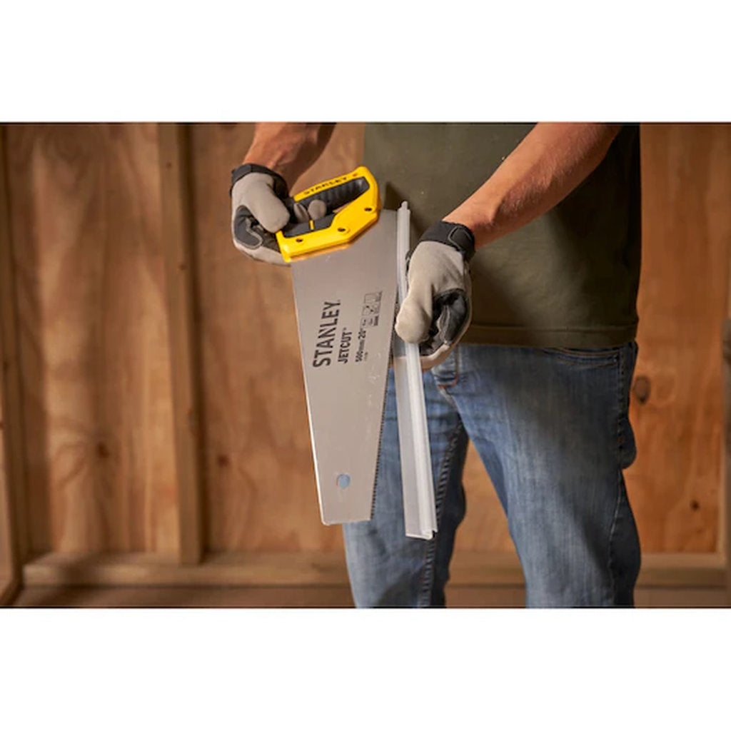 Stanley JetCut Handsäge, JetCut Universalsäge, Stanley Handsäge Holz, Profi JetCut Säge, Stanley Werkzeug Säge, Feinschnitt Handsäge, JetCut Carpentry Saw, Stanley Holzsäge, Präzisionssäge JetCut, Handwerkzeug Stanley
