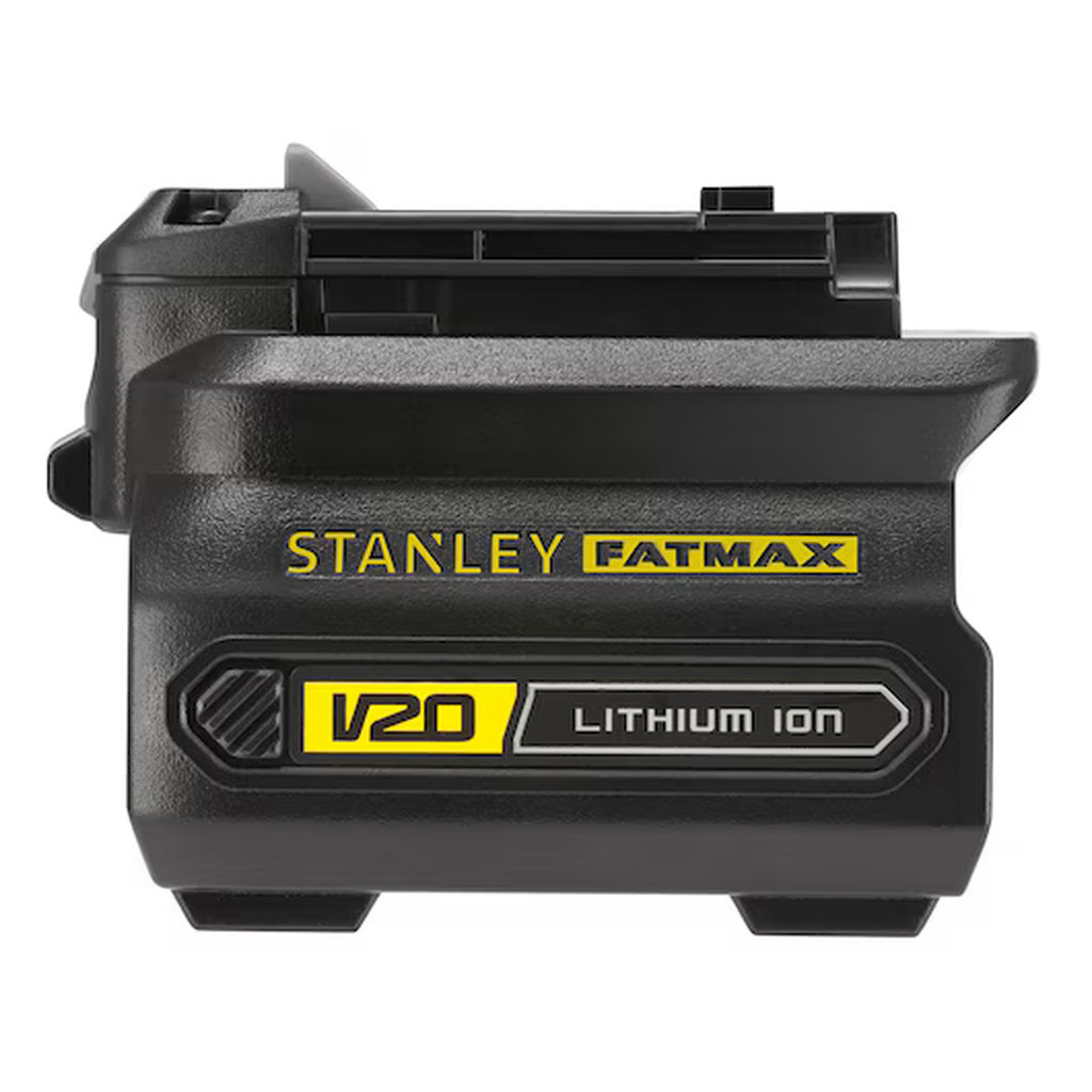 Stanley FatMax V20 Akku Adapter, 18V Akku Adapter, Stanley V20 Zubehör, Akkuadapter ohne Akku, Stanley FatMax Adapter 2.0Ah, Power Tool Battery Adapter, V20 Battery Converter, Stanley Werkzeug Adapter, Akku Anschlussadapter, Stanley FatMax 18V Zubehör
