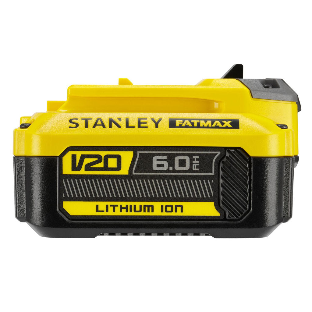 V20 Lithium-Ionen-Akku 18V, Stanley FatMax Akku 6.0Ah, Ersatzakku 18V V20, Stanley Power Tool Battery, V20 Akku Hochleistung, Stanley FatMax Lithium Akku, Akku 18V 6Ah, Stanley Werkzeugakku, V20 Battery Pack, Profi Ersatzakku Stanley
